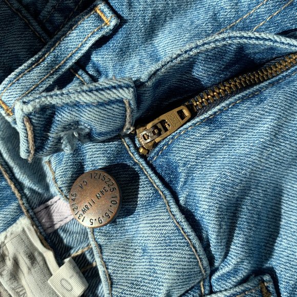 Current/Elliott chopped mid waist boyfriend jean - Picture 7 of 11